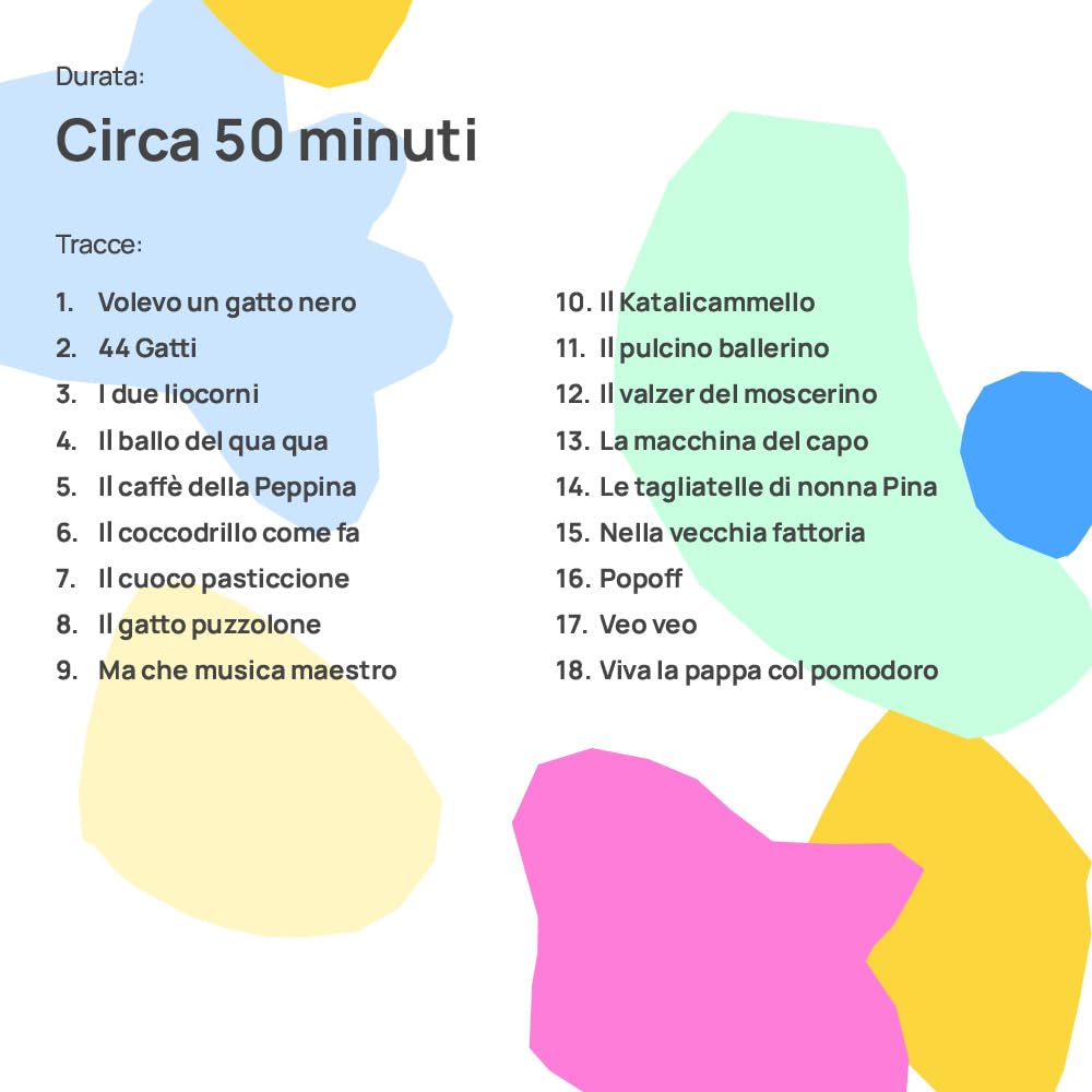 FABA Personaggio Sonoro Musica Maestro Giocattolo Educativo Versione Italiana Bambini 0+ anni