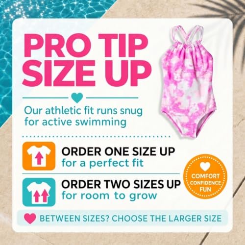 Image of Kanu Surf Girls Jasmine Beach Sport Halter One Piece Swimsuit