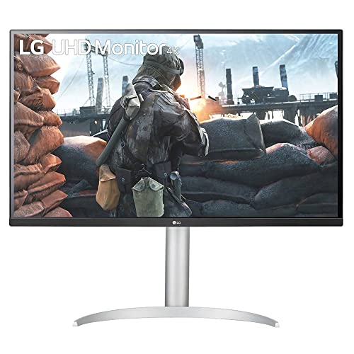 LG 32 (81.28cm) UHD HDR Monitor with USB-C Connectivity 90W Power Delivery, 3840 x 2160 Pixels, DCI-P3 90% Colour Gamut & HDR10, Tilt/Height/Pivot Adjustable Stand, AMD FreeSync™ (32UP550N-W)