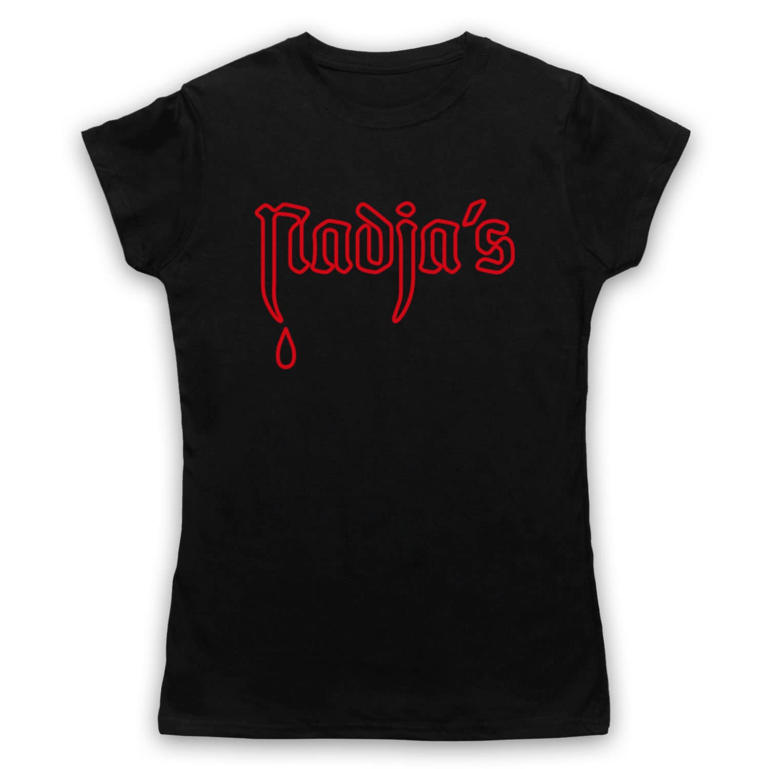 My Icon Art & ClothingWhat Do Shadows Nadja's Vampire Nightclub Logo Womens T-Shirt
