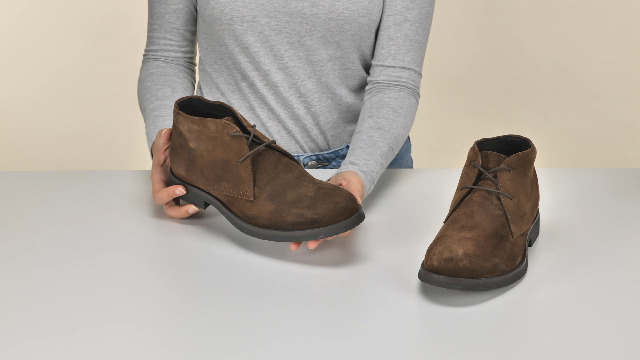 Geox Heren Uomo Claudio A enkellaars, militair, 43 EU, legergroen, 43 EU