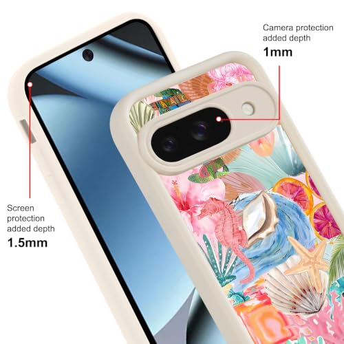 Étui Google Pixel 9 Pro joli collage pour les vacances