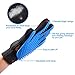 Pet Dog Deshedding Brush Massage Tools Gloves，Cat Grooming Glove Hair Removal Shedding Puppy Hair Remover Mitt for Horses,Rabbits Long and Short Fur -1 Pair