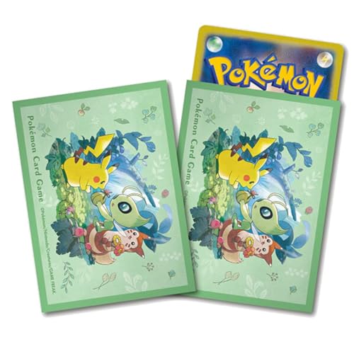 Protège-cartes Pokémon Center Deck Sleeves Gift of the Forest 65 pcs