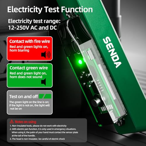 Image of 12 in 1 Foldable Wire Stripper with Electricity Measurement Function, Multifunctional Professional Electrician's Pliers, Cable stripping pliers for cutting (Green, Wire Stripper (Centre Split) 8 inch)