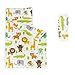 Datura home Nap Mat -Animal Sleeping Bag with Removable Pillow - Daycare and Sleepovers Preschool Kindergarten Bedding Set for Kids Toddler Boys Girls(Animal1 Standard)