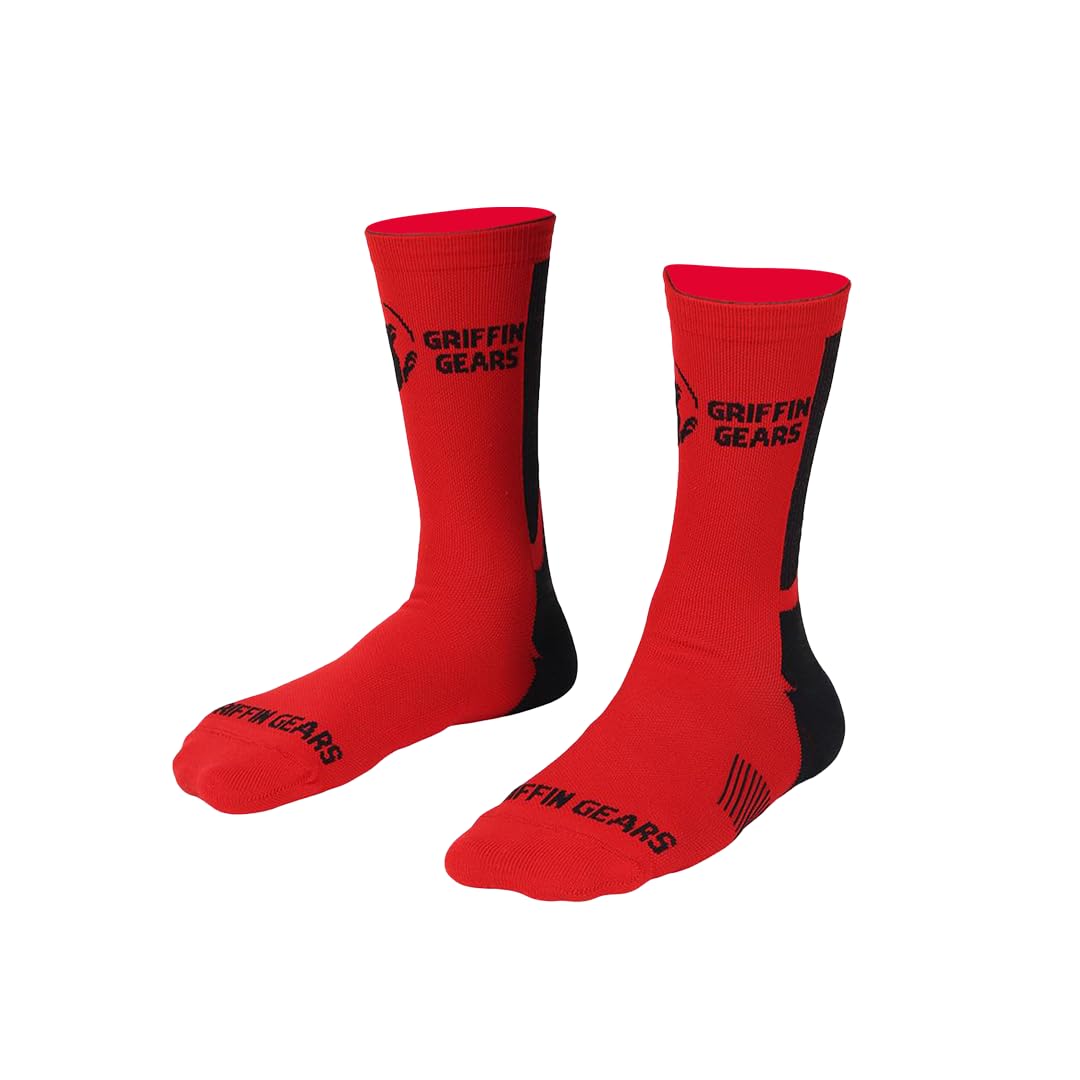 Squat & Bench Socks – High-Performance Compression Gym Socks for - Men & Women – Anti-Slip Grip & Arch Support for Powerlifting, Strength Training & Weightlifting-image-44