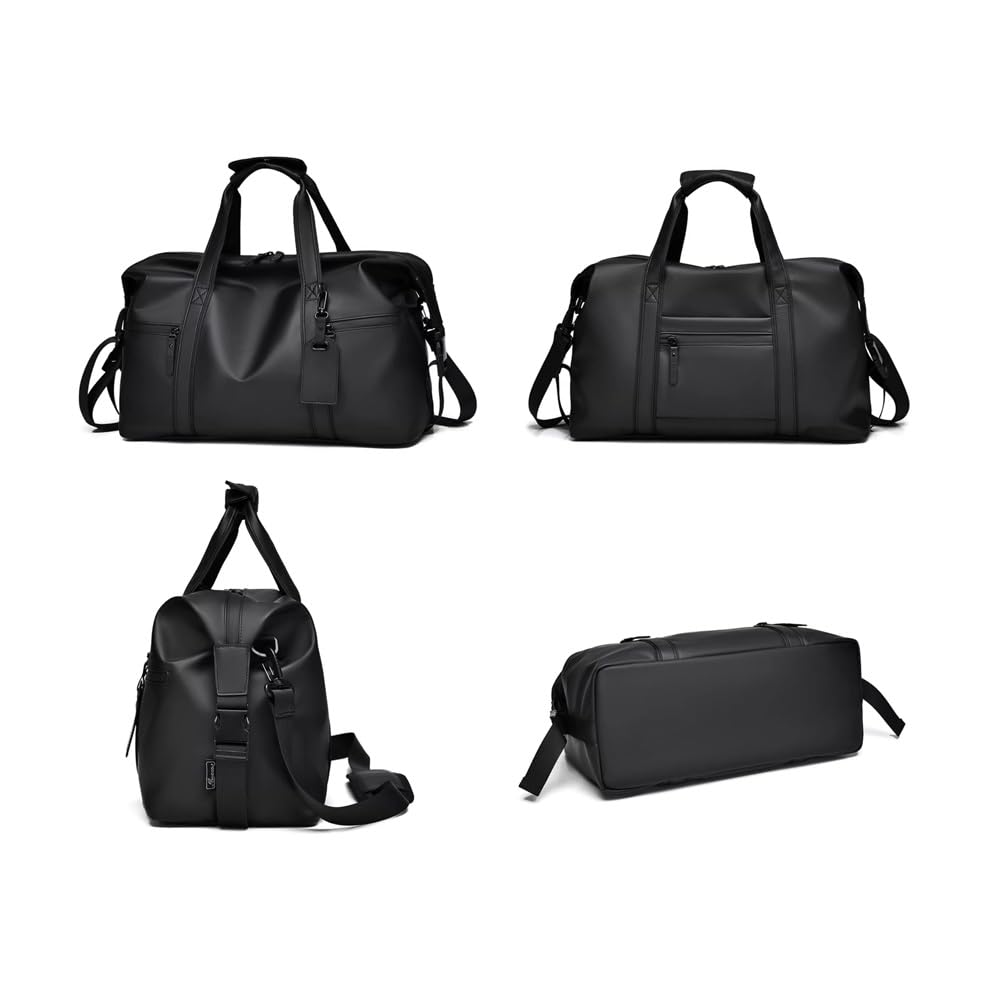 Torba podróżna, sportowa torba na siłownię dla mężczyzn i kobiet, torba weekendowa Torby podróżne, torby sportowe(Black)
