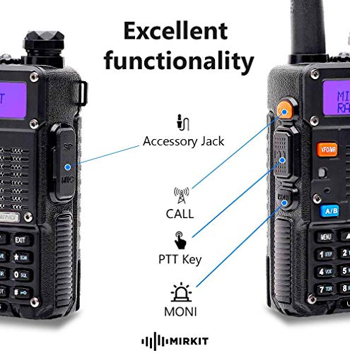 Mirkit Radio Baofeng UV-5R MK5 8W MP Max Power 2020 1800 mAh Li-Ion Battery Pack, Baofengradio corp. - Thumbnail 7