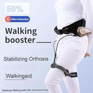 Lower Limbs Rehabilitation Training Equipment Body Power Exoskeleton for Walking Aid,Assisted Walking Exercise Assisting Leg Lifting and Climbing Aid Power for Elderly Mobility Support