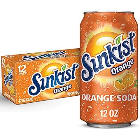 Sunkist Orange Soda, 12 Fl Oz (Pack of 12) Cover