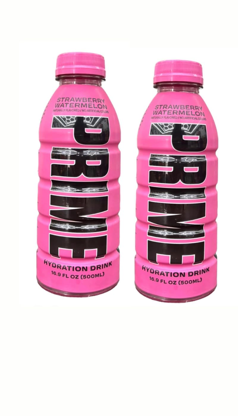 Prime Hydration Sports Drink and Electrolyte Beverage - 2 Pack Strawberry Melon