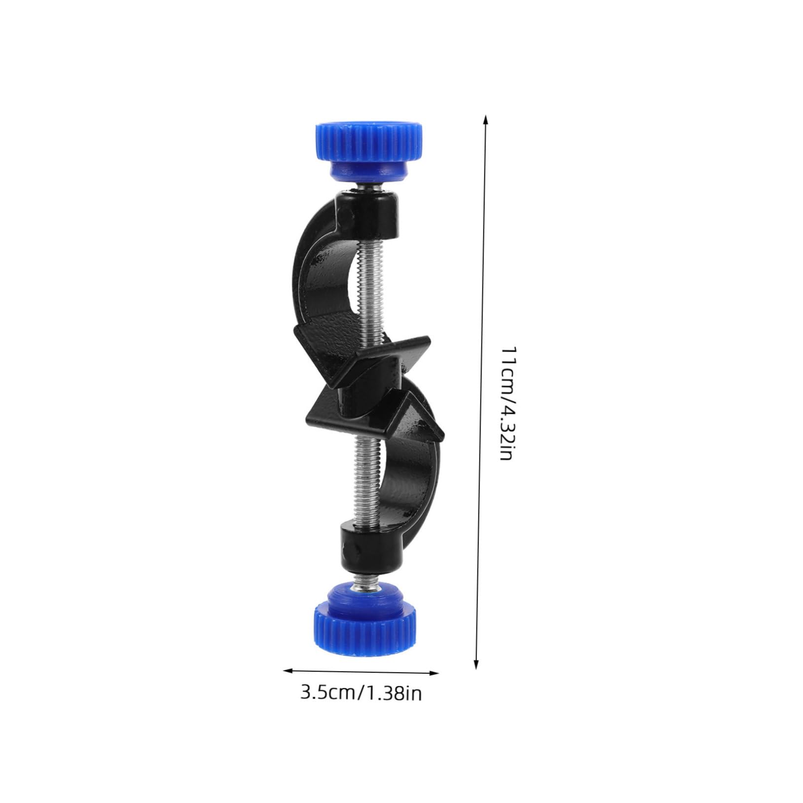 SOLUSTRE Heavy Duty Corner Clamps for Woodworking Aluminum Lab Clips Large Spring Clamps Spray Coated Iron Stand