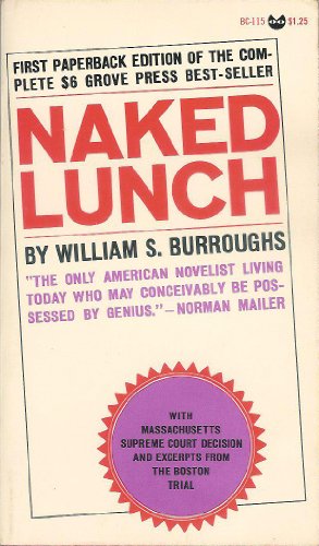 Naked Lunch 1ST Mass Market Ed B003B1WQHU Book Cover