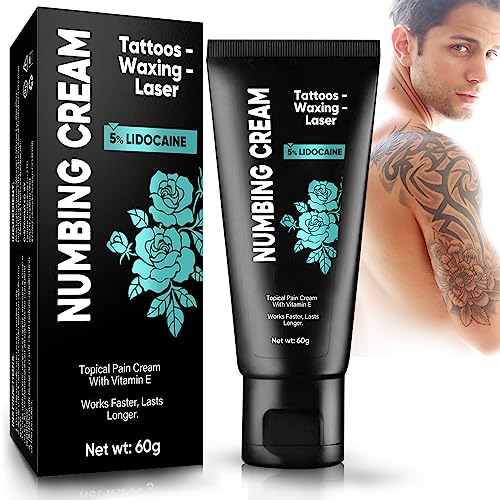 Tattoo Aftercare Cream - Maximum Strength Tattoo Balm Long Lasting Up to 6 Hours for Before During After the Tattooing