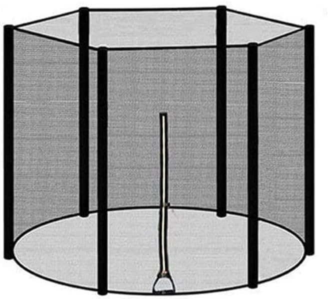 Trampoline Net Replacement - Weather-Resistant Replacement Enclosure Net | Trampoline for Kids, High Performance & Safety Features, Jump Higher with