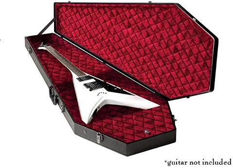 Model 300VXR Extreme Electric Guitar Case Red Velvet Interior