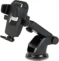 Suporte Celular Carro Universal com Ventosa Forte – Suporte Veicular Painel e Para-brisa, Rotação 360° para Smartphone GPS (4 a 7 Polegadas)
