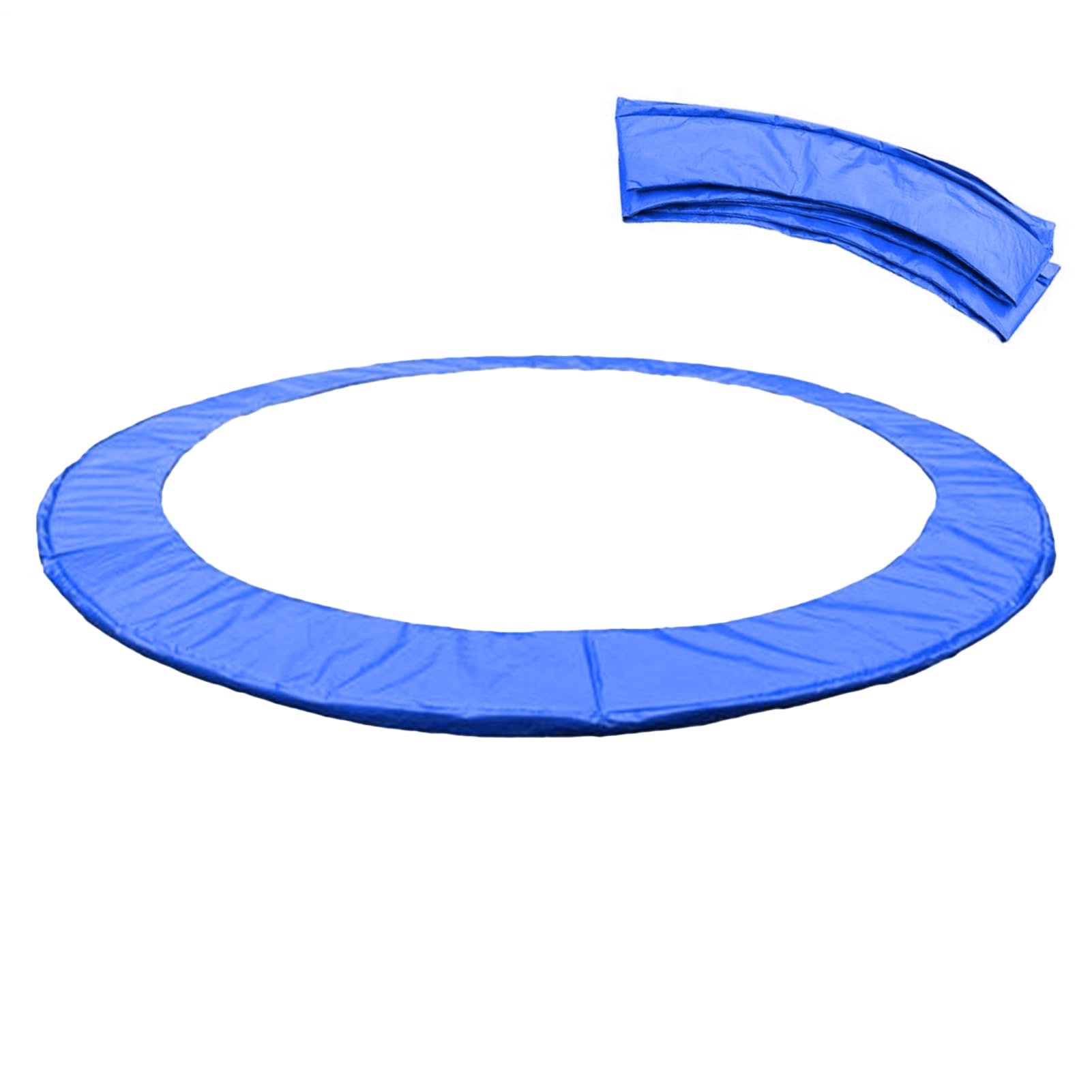 Trampolin Pad Ersatz, 8/10 Ft Surround Spring Foam Cover, Federabdeckung Trampolin Polsterung für Runde Rahmen, Kantenschutz, wasserdichte Trampoline Ersatzmatte für runde Rahmen