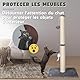 ULTRALARK Basics Katzenkratzer, Grau