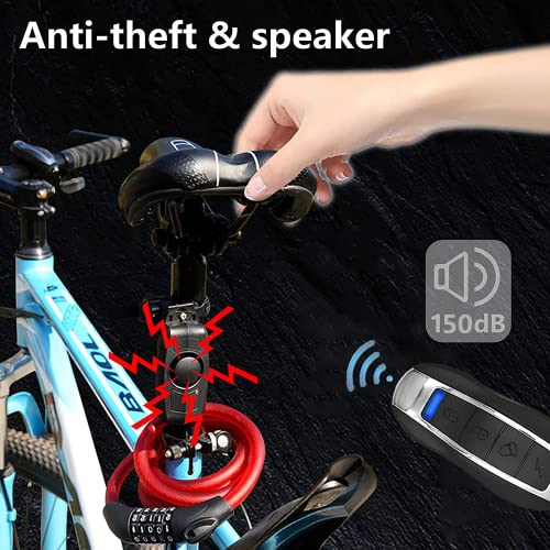AUNMAS 3.6x1.8in LY-C1 Bicycle Motorcycle Alarm - Image 4