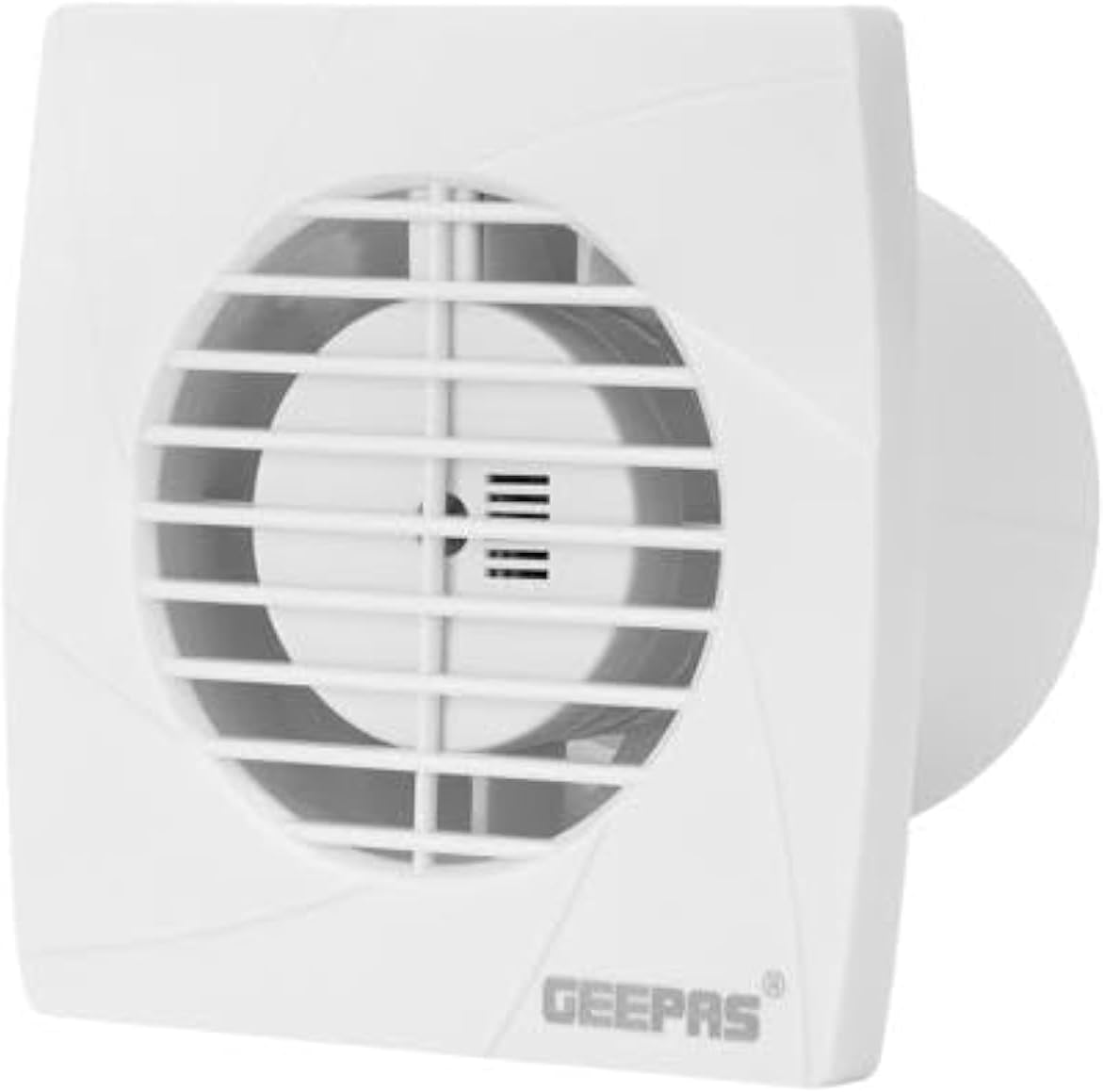 Geepas 4" Duct Fan- GF21194/ 1300 RPM, Exhaust Ventilation Fans/ 13 w, Perfect for Residential and Commercial Use, for Bathrooms, Kitchens / 2 Year Warranty, White