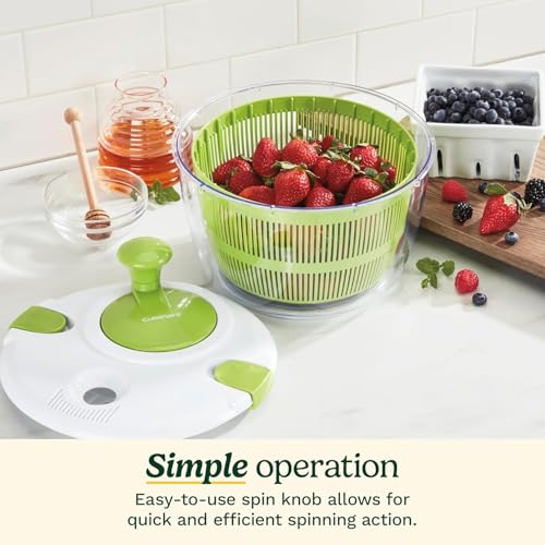 Cuisinart Salad Spinner with Easy-to-Spin Knob (CTG-00-SASC) by Cuisinart - Image 2