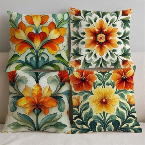 Housse de coussin équipé d'une fermeture à glissière invisible