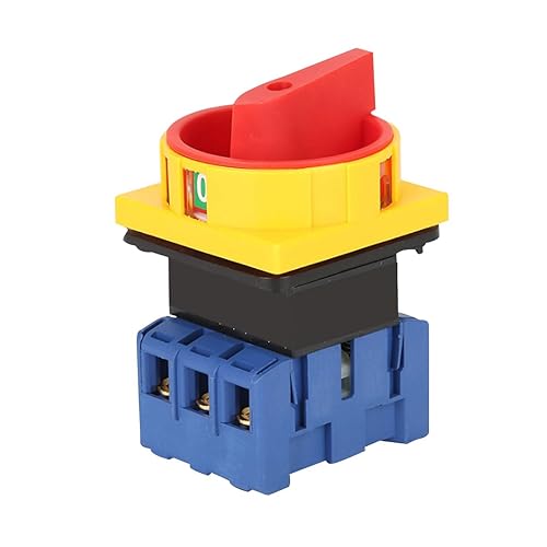 Miniatura 7 de Interruptor selector de cambio universal, interruptor de transferencia de energía, 2 posiciones, motor LW30-25A 380V 25A, generadores de bomba de