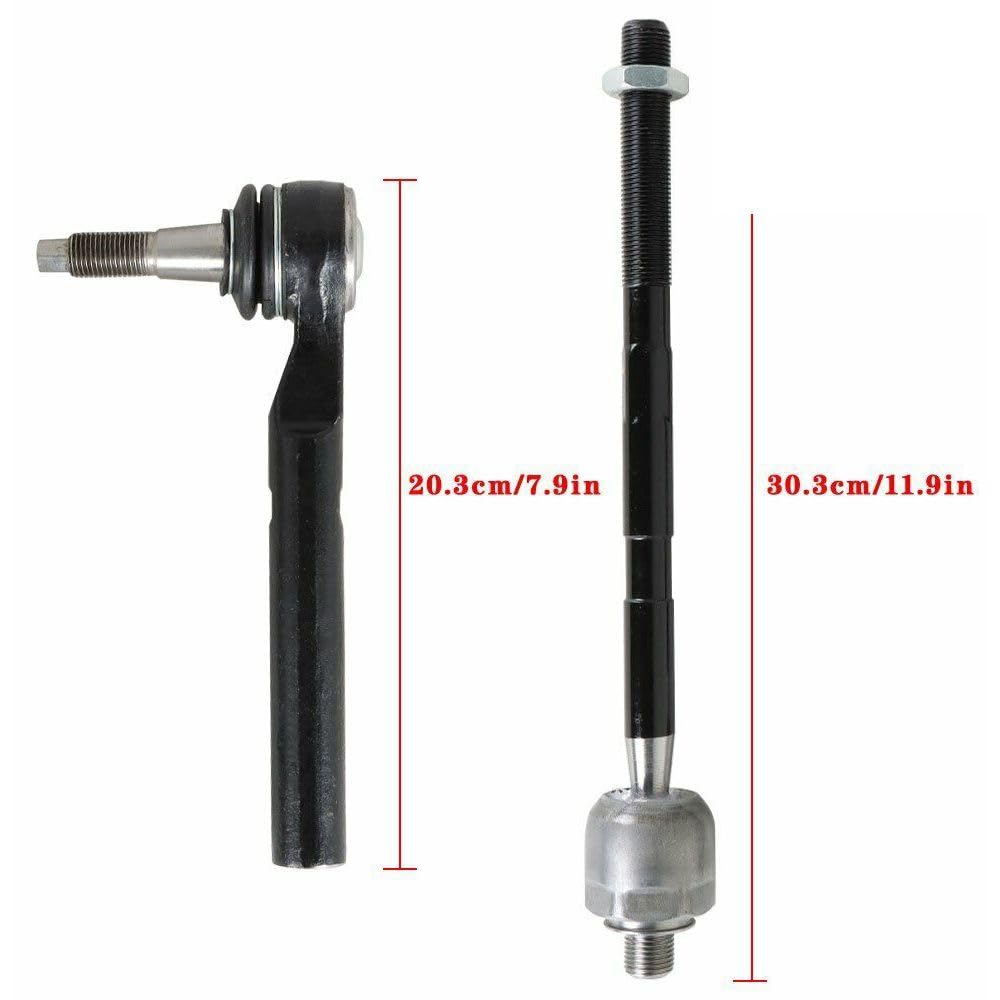 Amazon.com: OLGyn 4× Front Inner Outer Tie Rod End Driver  