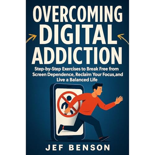 Overcoming Digital Addiction Audiobook By Jef Benson cover art