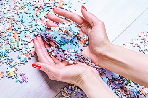 Blumen Nr. 1 - 1000-teiliges Panorama-Puzzle für Erwachsene – Ansicht 5