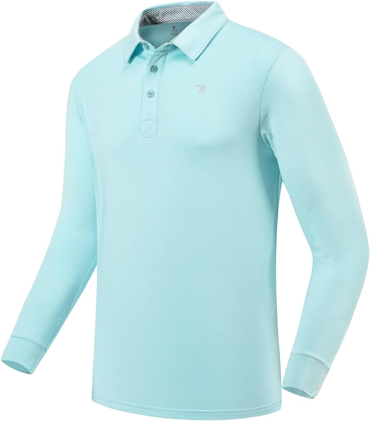 Rdruko Men's Long Sleeve Golf Polo Shirts Casual Tennis Collared Shirts