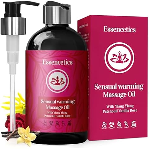 Essencetics Organic Massage Oil 8 oz Cover