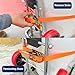 Toilets Installation Carts,Toilets Dolly Lifting for Plumbers Portable,Portable Foldables Supports Tool for Plumbers,Liftings Tool with Wheelses