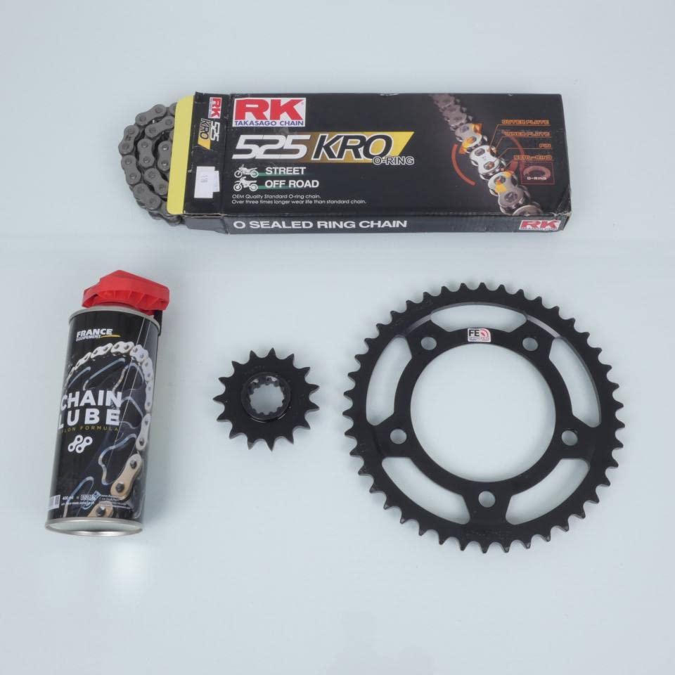 Kit chaîne FE de qualité supérieure pour Honda CBR 650 RA ABS 2019