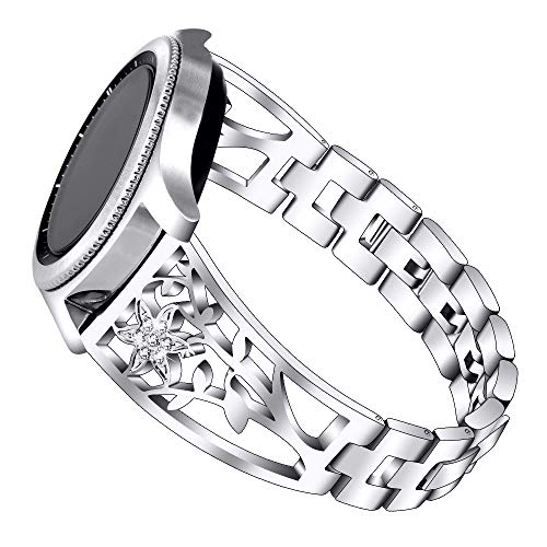 CXQWAN Compatible pour Samsung Galaxy Watch 42 mm Bracelet Cover