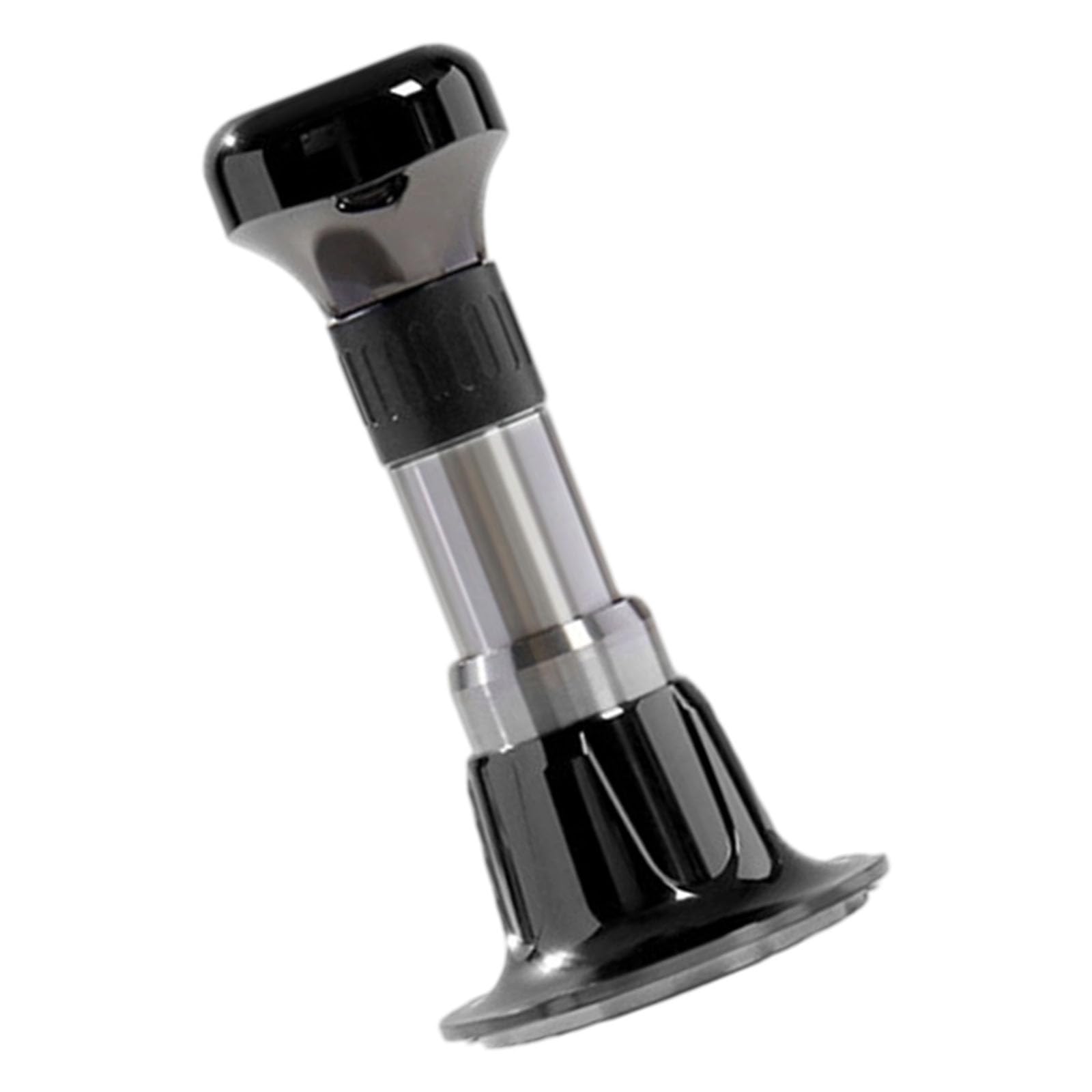 Tsophreniq Commercial Grade Coffee Tamper Auto Leveling Spring Mechanism Stainless Steel Construction Portable Tamping Tool Stainless Steel Espresso Tamper Tool