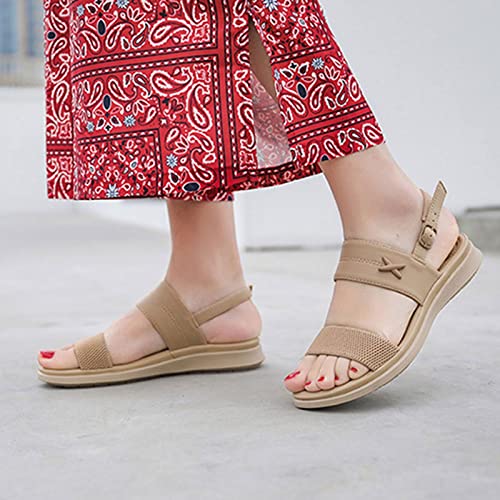 Chaussures plates femmes été sandales confortables strass