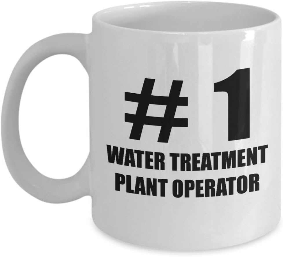Gifts for Number 1 Water Treatment Plant Operator Coffee