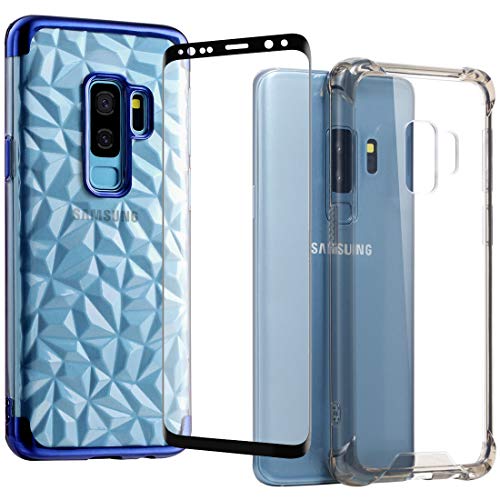 JJPRIME - Cover in TPU Trasparente per iPhone Samsung con placcatura elettrolitica cromata