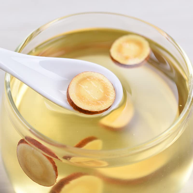 Miniatura 3 de Rebanadas de regaliz de 200 g (7.05 oz) Radix Glycyrrhizae grande, Gan Cao, rebanadas de regaliz natural, regaliz de Gansu China