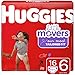 Huggies Little Movers Baby Diapers, Size 6, 16 Ct