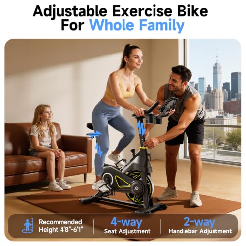 YPOO Magnetic Exercise Bike