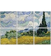 JBER Lot de 6 panneaux acoustiques autocollants pour décoration murale