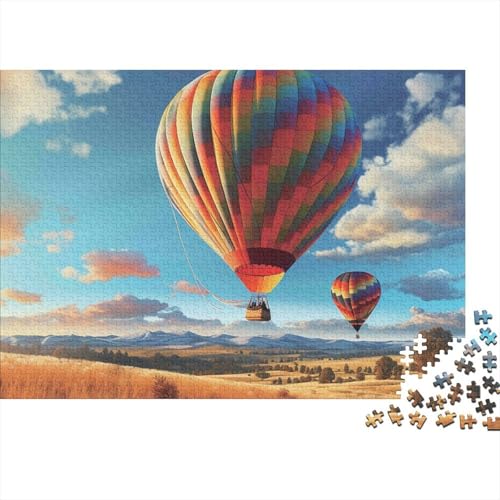Puzzle de globos de 1000 piezas con un diseño de rompecabezas imposible