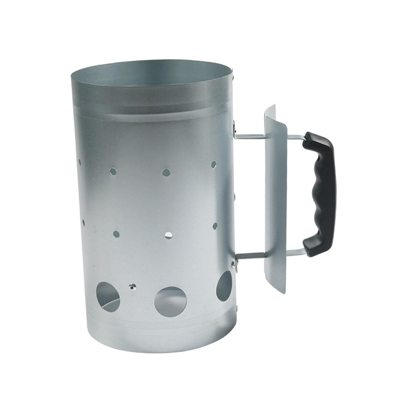 Quemador de carbón para Barbacoa, eficiente, portátil, con Forma de Cubo y Chimenea, para encender fácilmente el Fuego al Aire Libre.