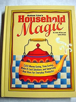 Hardcover Bottom Line's Household Magic Book