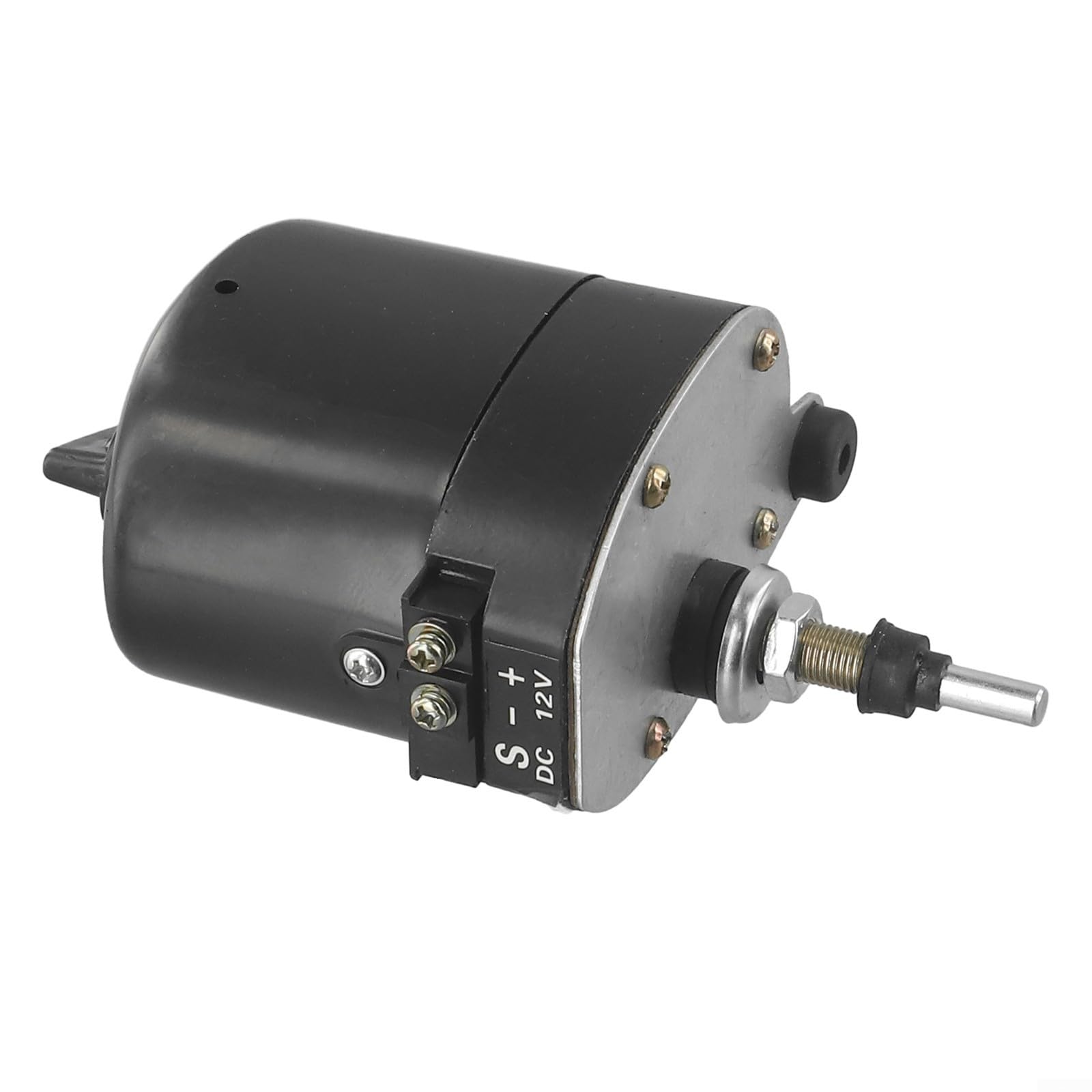 Moteur d'essuie-glace électrique 12 V avec plage d'essuyage de 105 ° et lame de 400 mm, pour boîtier en métal durable, contrôle du commutateur, compatible avec les cabines de tracteur