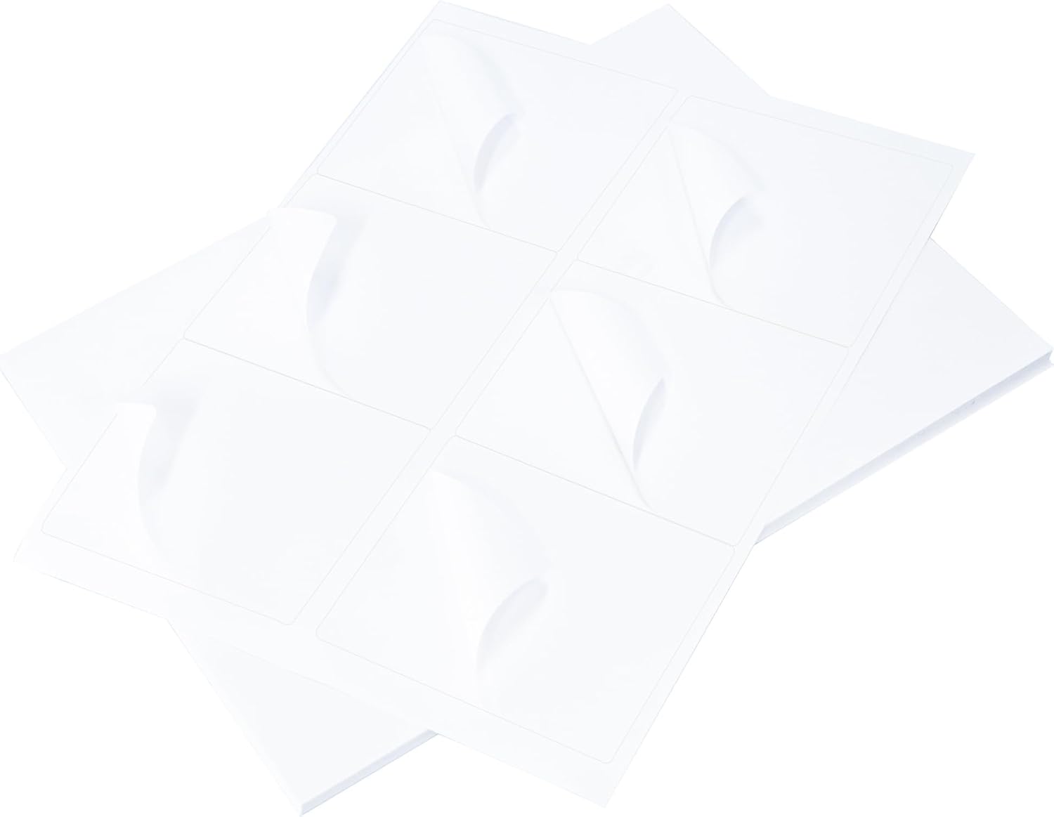 L LIKED 31/3" x 4" 6UP Shipping Address Labels for Laser